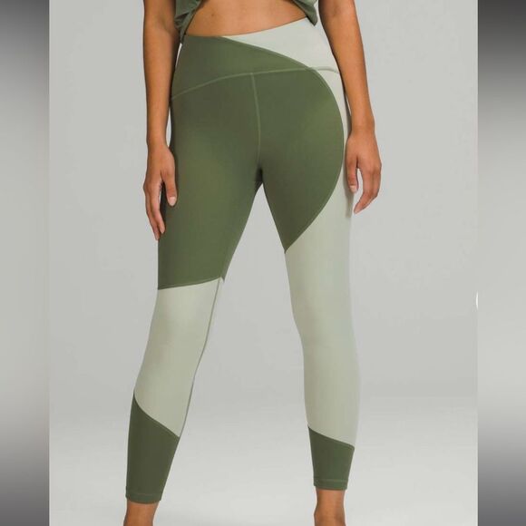 Lululemon Nulu Colour Block High-Rise Tight 24” - Picture 7 of 8